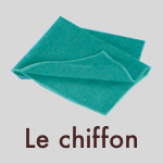 Le chiffon ou l'époussette